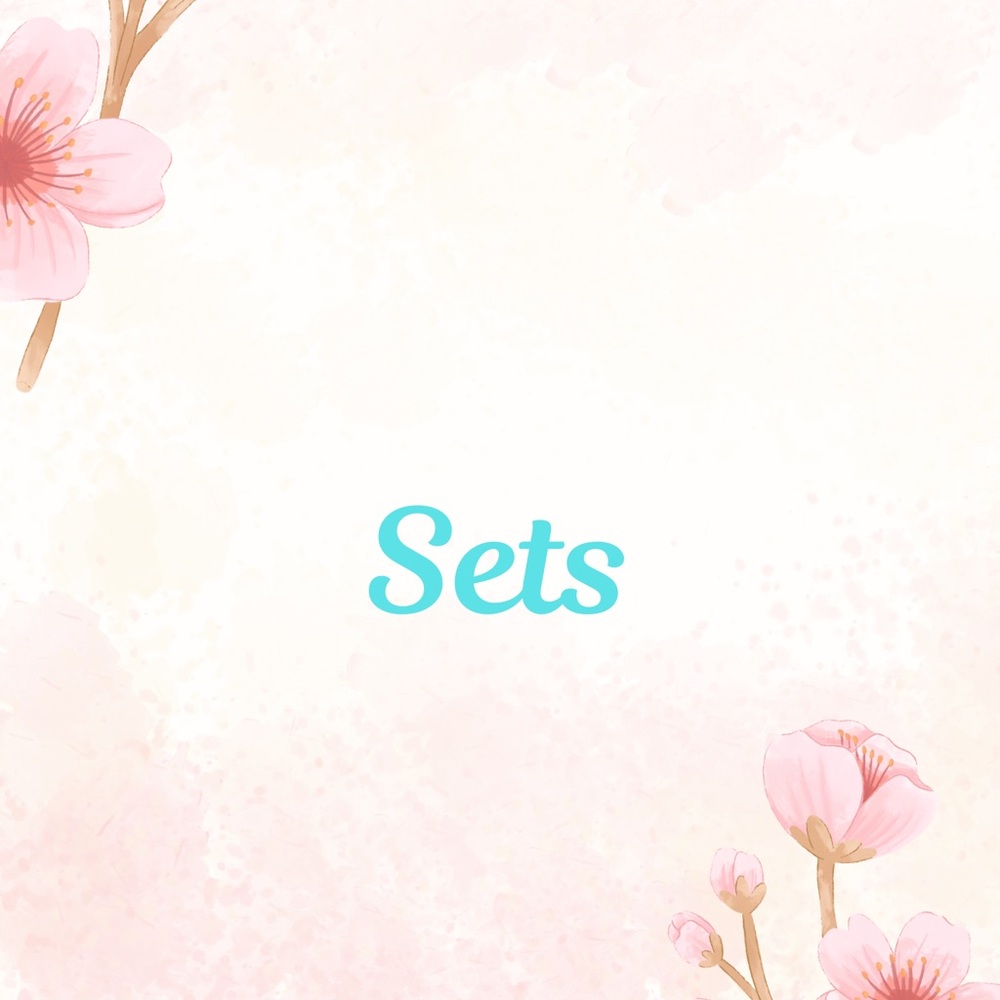 Floral Pink and Cream Stationery Set